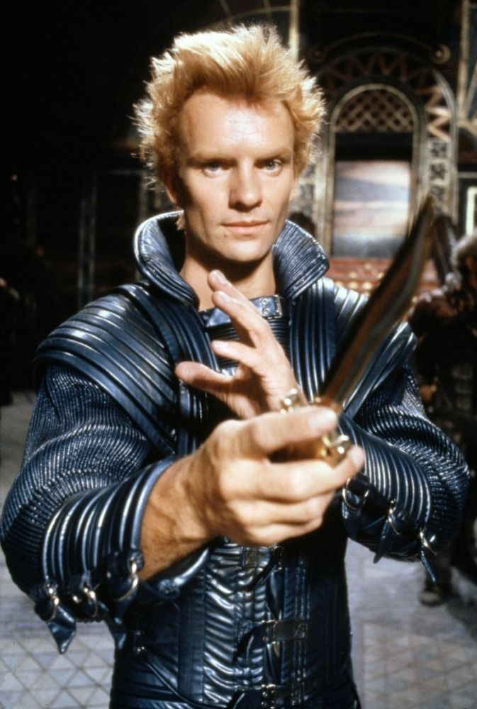 Sting no seu papel de Feyd-Rautha Harkonnen